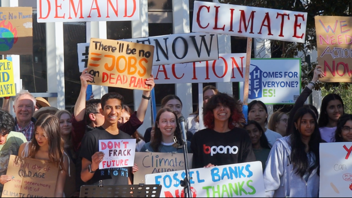 PASCC Hold Protest for Climate Action at City Hall