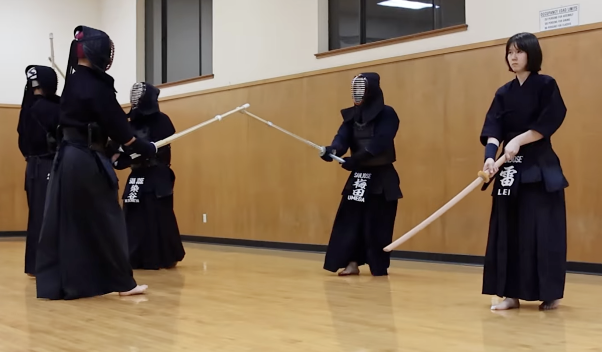 PALY Students in Kendo